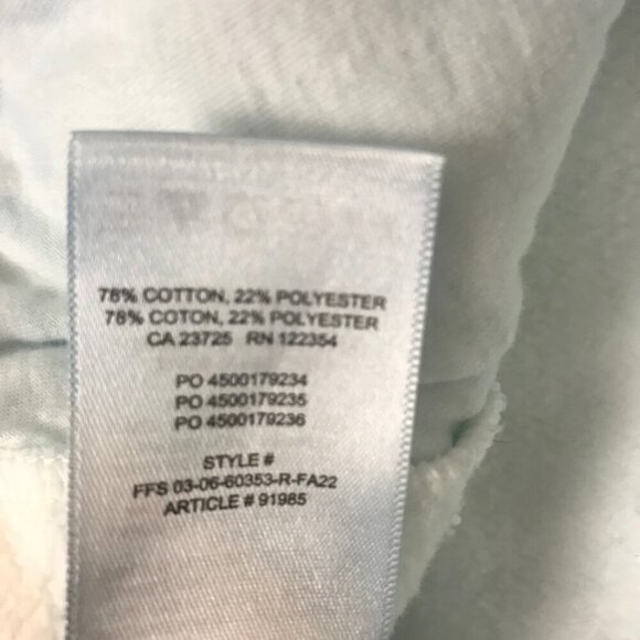 Tna Cozy Fleece Mega Cargo Oversized Cargo Sweatpants Size 2 X S - Picture 6 of 7